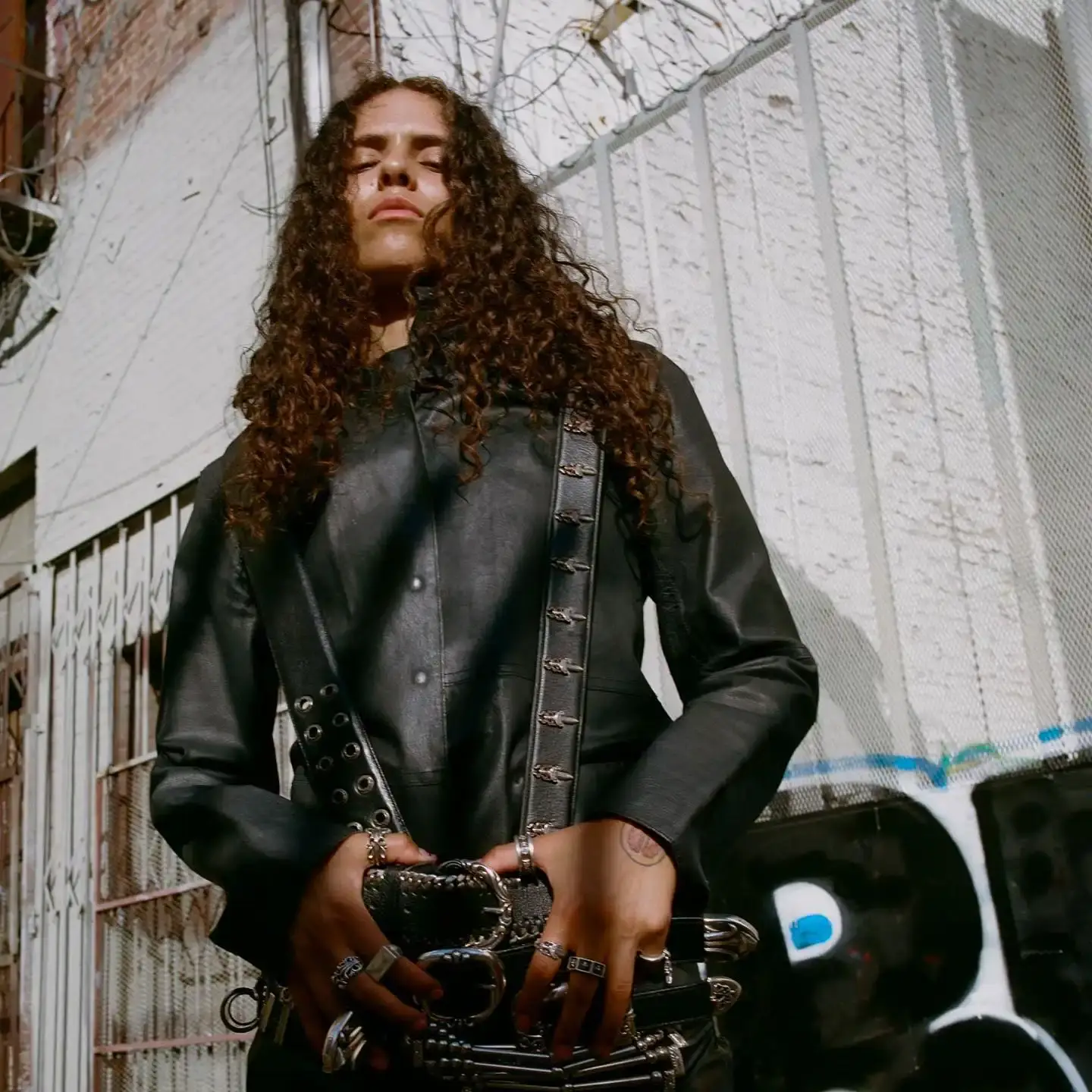 070 Shake announces new album 'Petrichor' and releases double single 'Winter Baby / New Jersey Blues'. Album cover features black and white facial image. Music video stars Lily-Rose Depp. Release date set for November 15, 2024. First full-length project since 2022's 'You Can't Kill Me'. Single available on Spotify and Apple Music. Album to contain 13 tracks