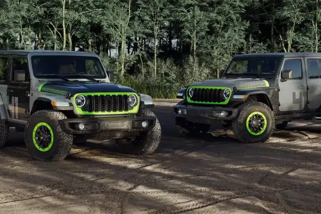 2027 JEEP WRANGLER SWITCHBACK ENDS SERIES image covering the 2027 Jeep Wrangler Switchback release, pricing, and factory specifications.