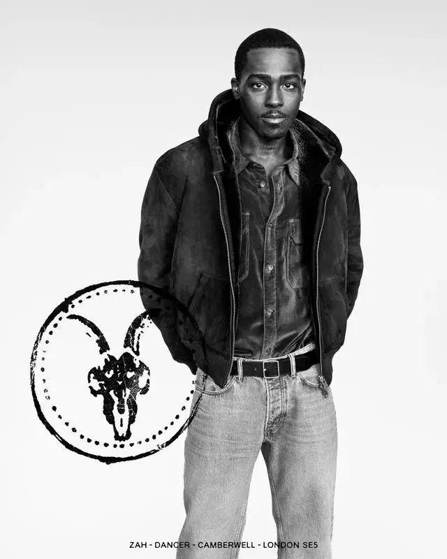 AARON ESH DEBUTS ALLSAINTS AUTUMN WINTER 26 image of the AllSaints Autumn Winter 2026 collection launch under Creative Director Aaron Esh. (image 2 of 12)