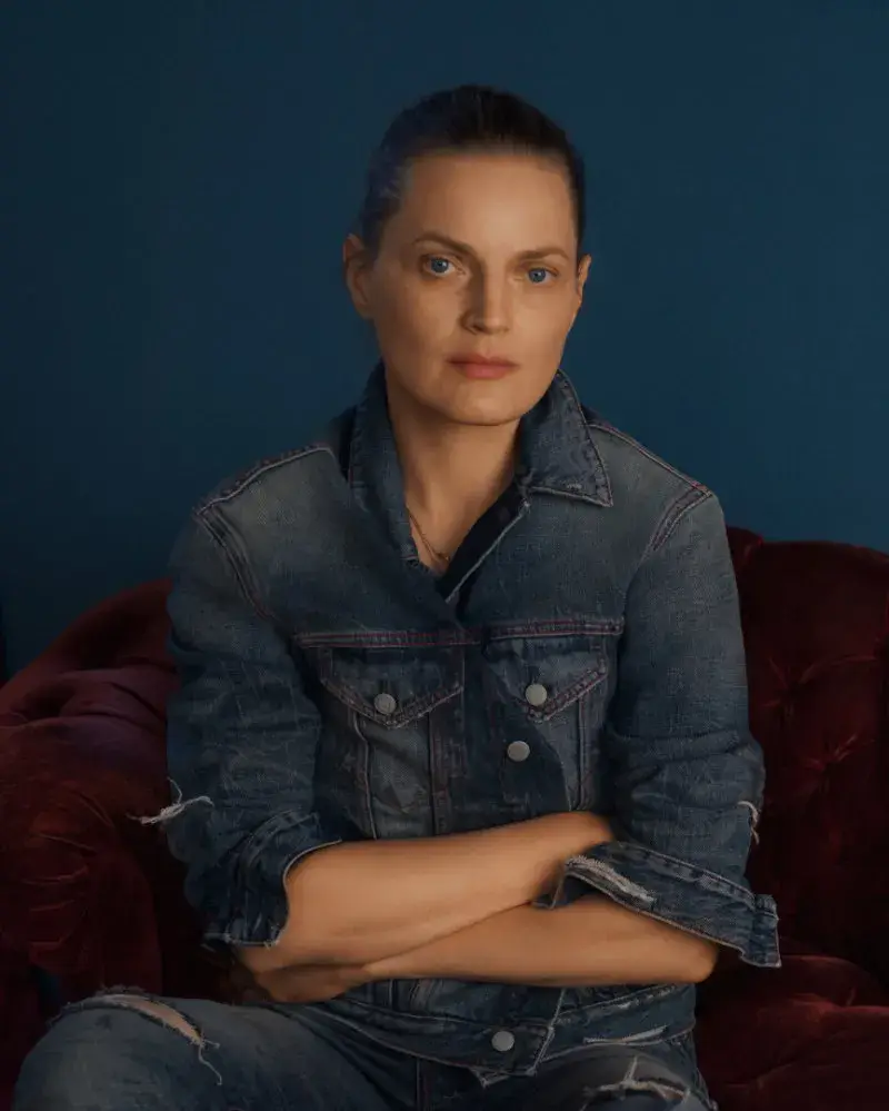 ACNE STUDIOS MARKS 30 YEARS WITH A NAN GOLDIN CAMPAIGN image of the Acne Studios 30-year anniversary denim collection photographed by Nan Goldin featuring brand collaborators. (image 4 of 12)