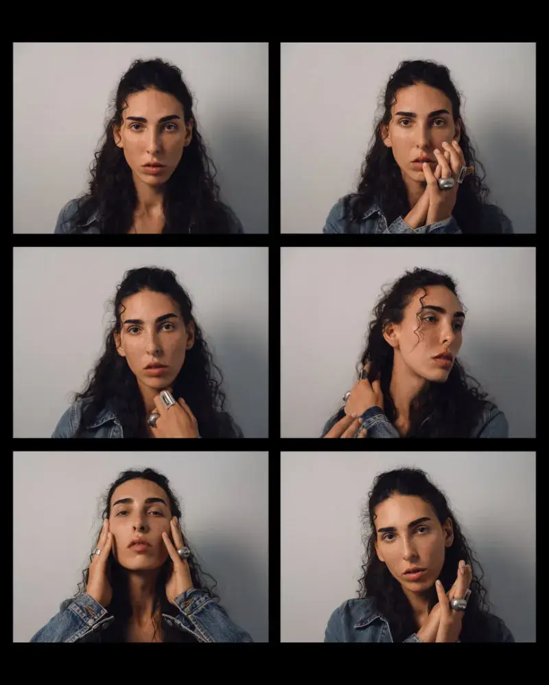 ACNE STUDIOS MARKS 30 YEARS WITH A NAN GOLDIN CAMPAIGN image of the Acne Studios 30-year anniversary denim collection photographed by Nan Goldin featuring brand collaborators. (image 7 of 12)