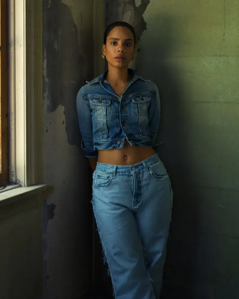 ACNE STUDIOS MARKS 30 YEARS WITH A NAN GOLDIN CAMPAIGN image of the Acne Studios 30-year anniversary denim collection photographed by Nan Goldin featuring brand collaborators. (image 11 of 12)