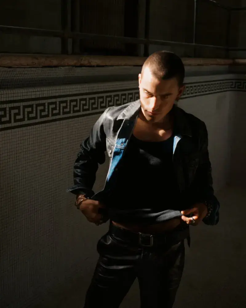ACNE STUDIOS MARKS 30 YEARS WITH A NAN GOLDIN CAMPAIGN image of the Acne Studios 30-year anniversary denim collection photographed by Nan Goldin featuring brand collaborators.