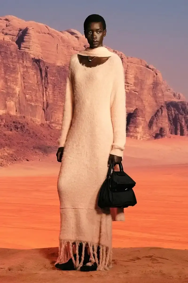 ADERERROR FW25 COLLECTION EXPLORES POST HUMAN THEME Fashion image about ADERERROR's Fall/Winter 2025 collection featuring Post Human design themes and global expansion plans. (image 5 of 7)