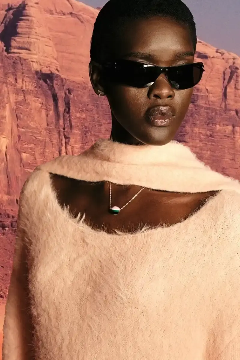 ADERERROR FW25 COLLECTION EXPLORES POST HUMAN THEME Fashion image about ADERERROR's Fall/Winter 2025 collection featuring Post Human design themes and global expansion plans. (image 6 of 7)