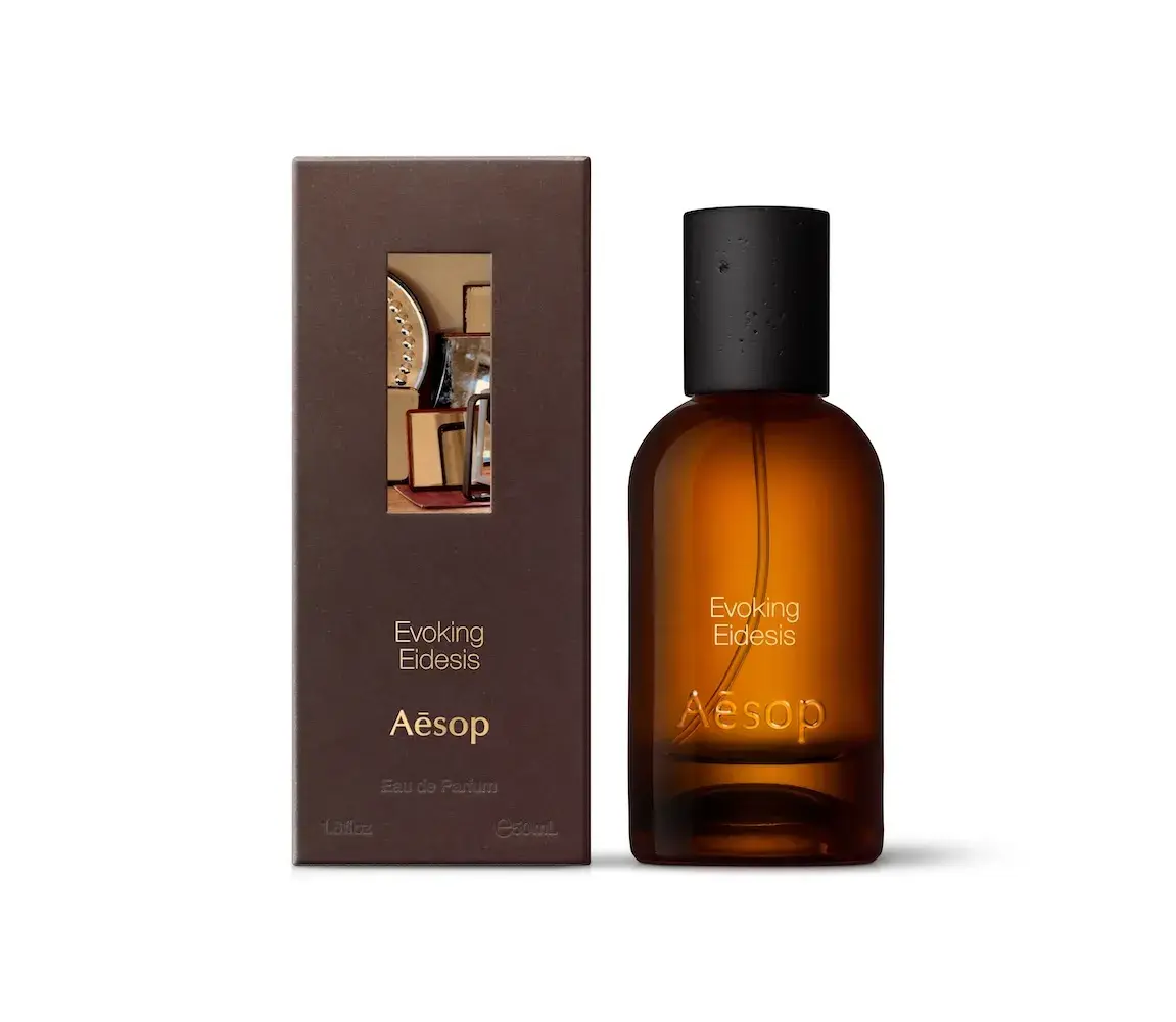 AESOP FRAGRANT FABLES TURNS 12 PERFUMES INTO STORIES image about Aesop Fragrant Fables, a line of 12 eaux de parfum with fable-style names, poems, a new scent called Unforeseen Aer and a redesigned amber bottle with a basalt-inspired cap. (image 5 of 11)