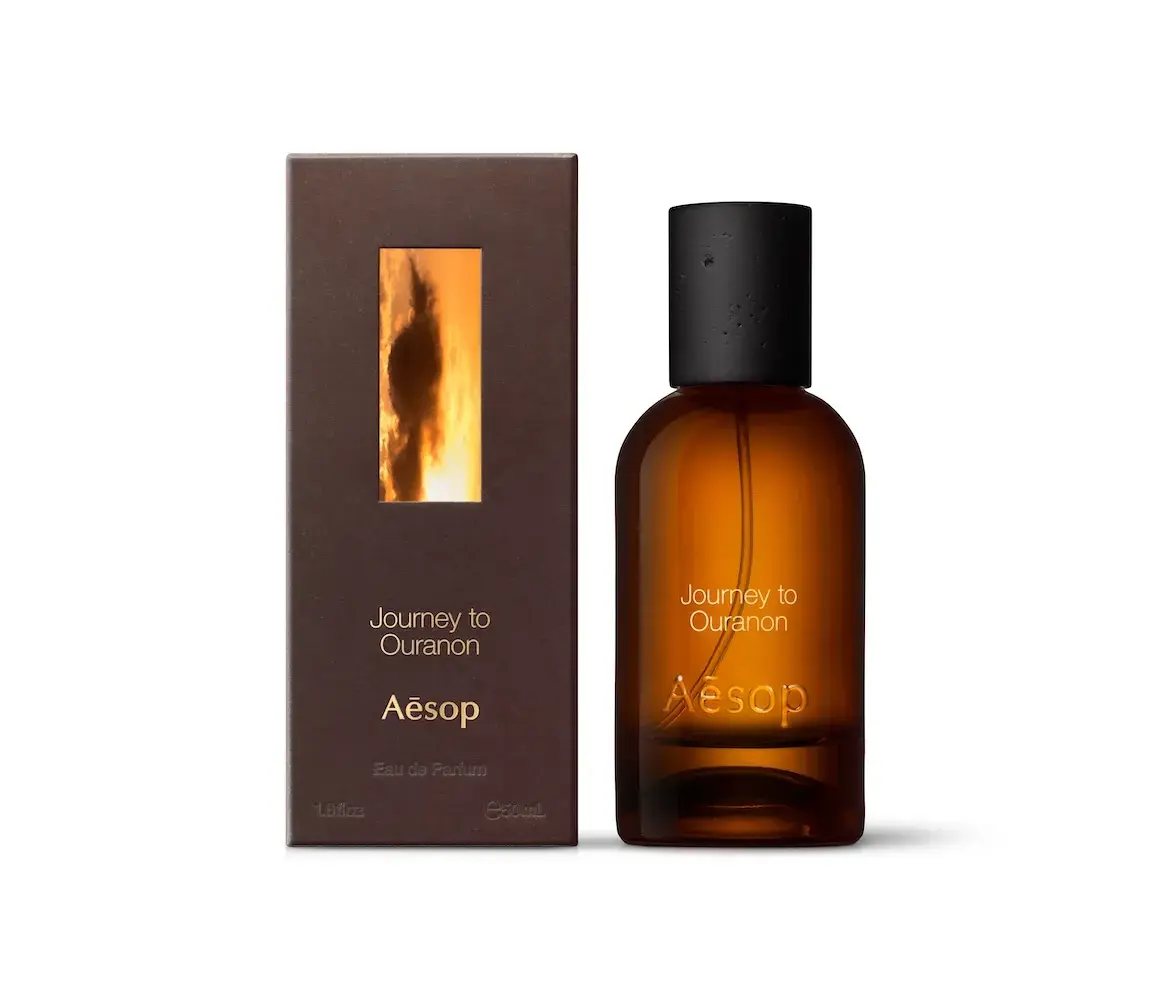 AESOP FRAGRANT FABLES TURNS 12 PERFUMES INTO STORIES image about Aesop Fragrant Fables, a line of 12 eaux de parfum with fable-style names, poems, a new scent called Unforeseen Aer and a redesigned amber bottle with a basalt-inspired cap. (image 6 of 11)