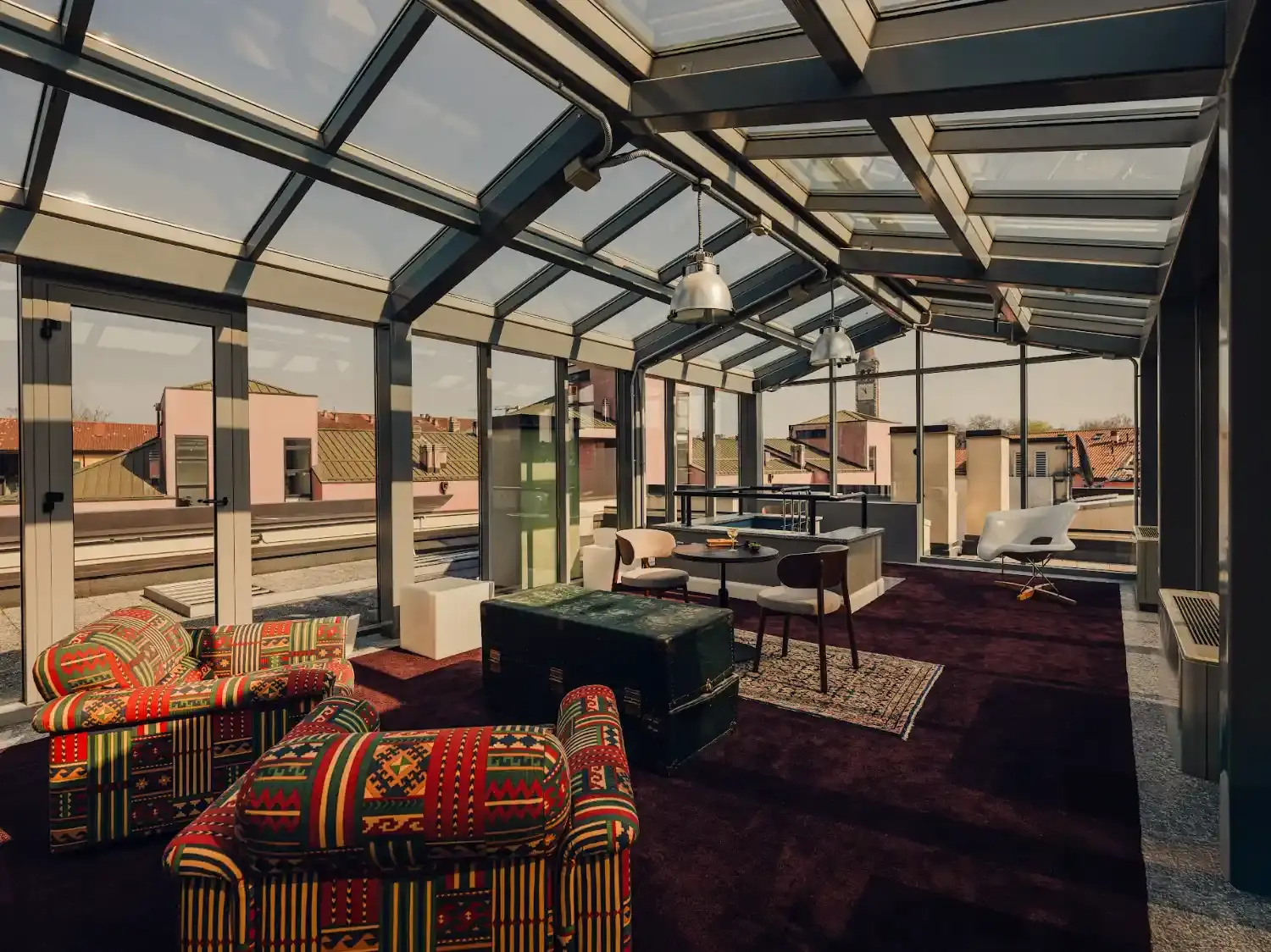 AETHOS MILAN UPGRADES TO FIVE STARS image summarizing the reopening of Aethos Milan as a five-star hotel with details on room renovations, new dining spaces, and member club features. (image 2 of 4)