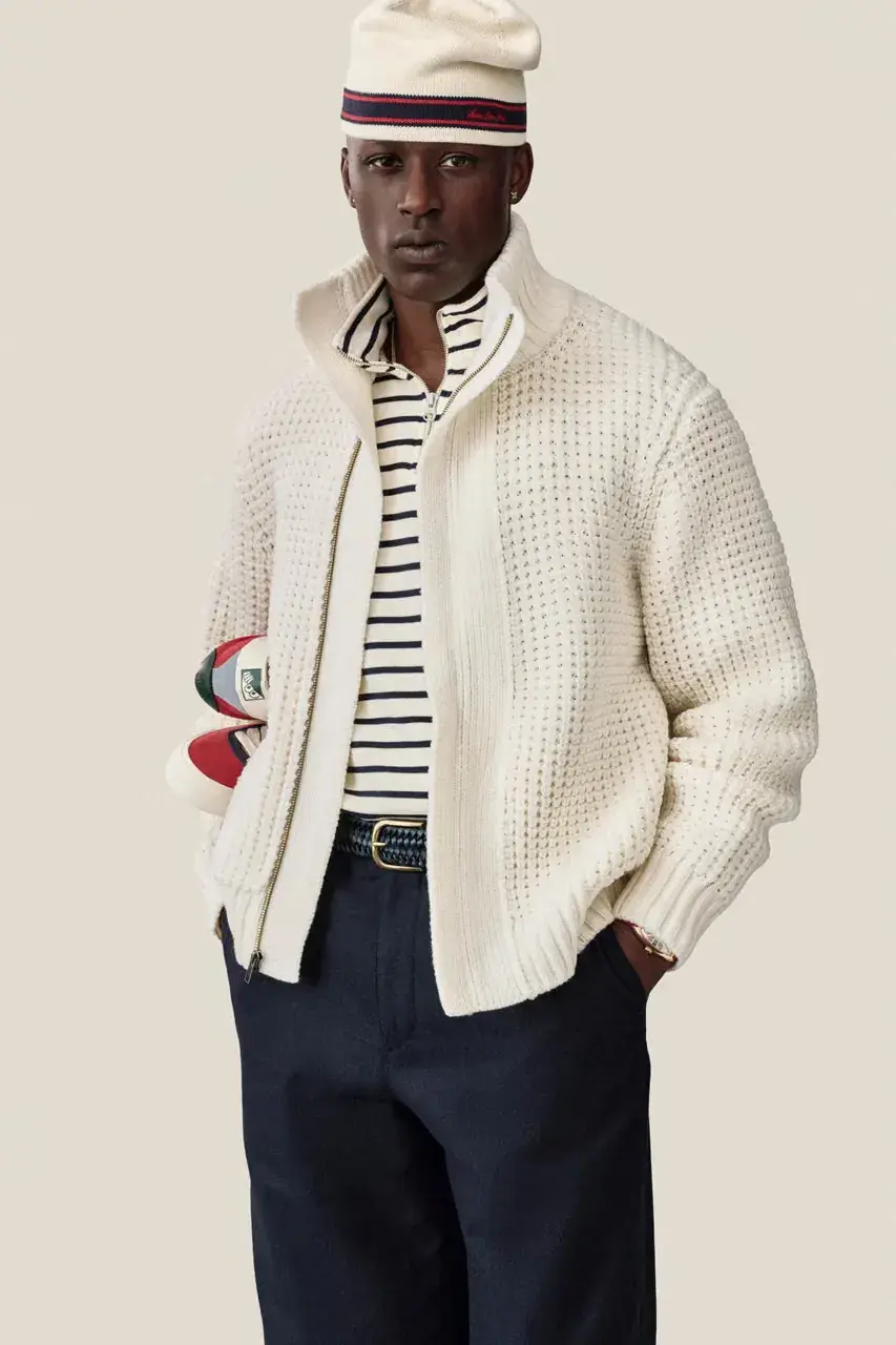 AIMÉ LEON DORE FW26 DELIVERY 1 LOOKBOOK image detailing the Aimé Leon Dore Fall/Winter 2026 collection drop, including outerwear, footwear, headwear, and pricing. (image 26 of 60)