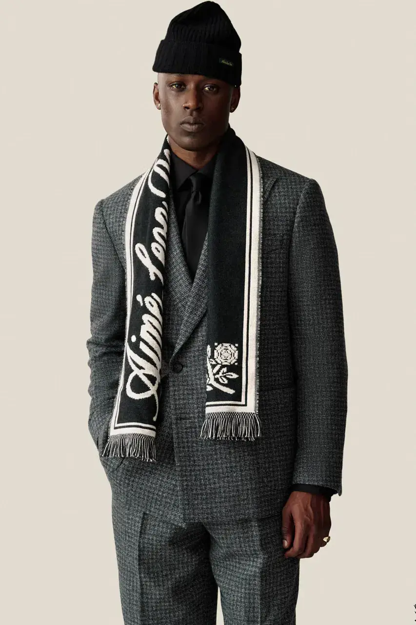 AIMÉ LEON DORE FW26 DELIVERY 1 LOOKBOOK image detailing the Aimé Leon Dore Fall/Winter 2026 collection drop, including outerwear, footwear, headwear, and pricing. (image 13 of 60)