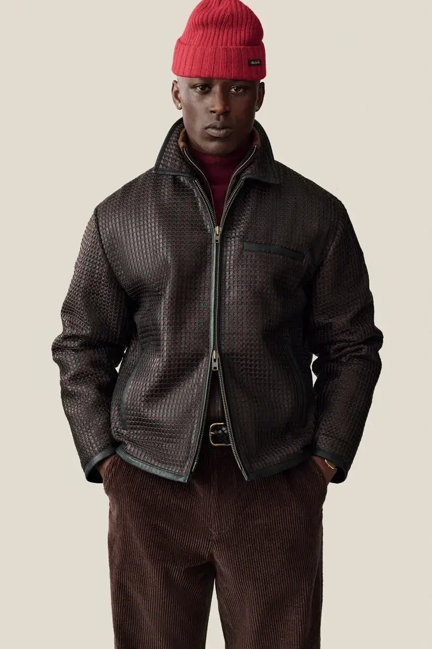 AIMÉ LEON DORE FW26 DELIVERY 1 LOOKBOOK image detailing the Aimé Leon Dore Fall/Winter 2026 collection drop, including outerwear, footwear, headwear, and pricing. (image 23 of 60)