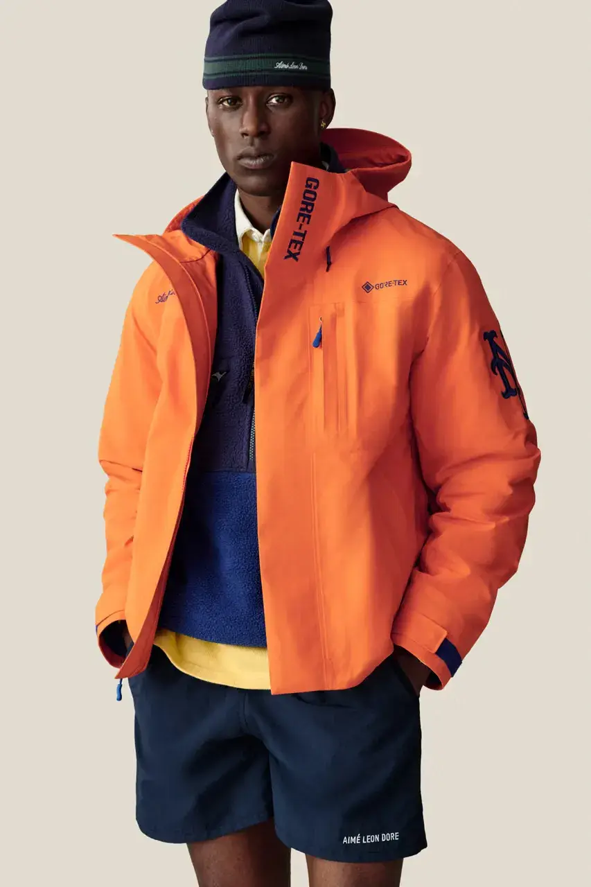 AIMÉ LEON DORE FW26 DELIVERY 1 LOOKBOOK image detailing the Aimé Leon Dore Fall/Winter 2026 collection drop, including outerwear, footwear, headwear, and pricing. (image 47 of 60)