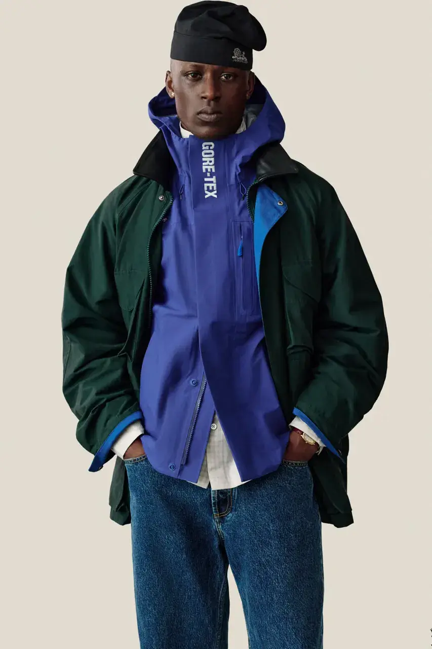 AIMÉ LEON DORE FW26 DELIVERY 1 LOOKBOOK image detailing the Aimé Leon Dore Fall/Winter 2026 collection drop, including outerwear, footwear, headwear, and pricing. (image 15 of 60)