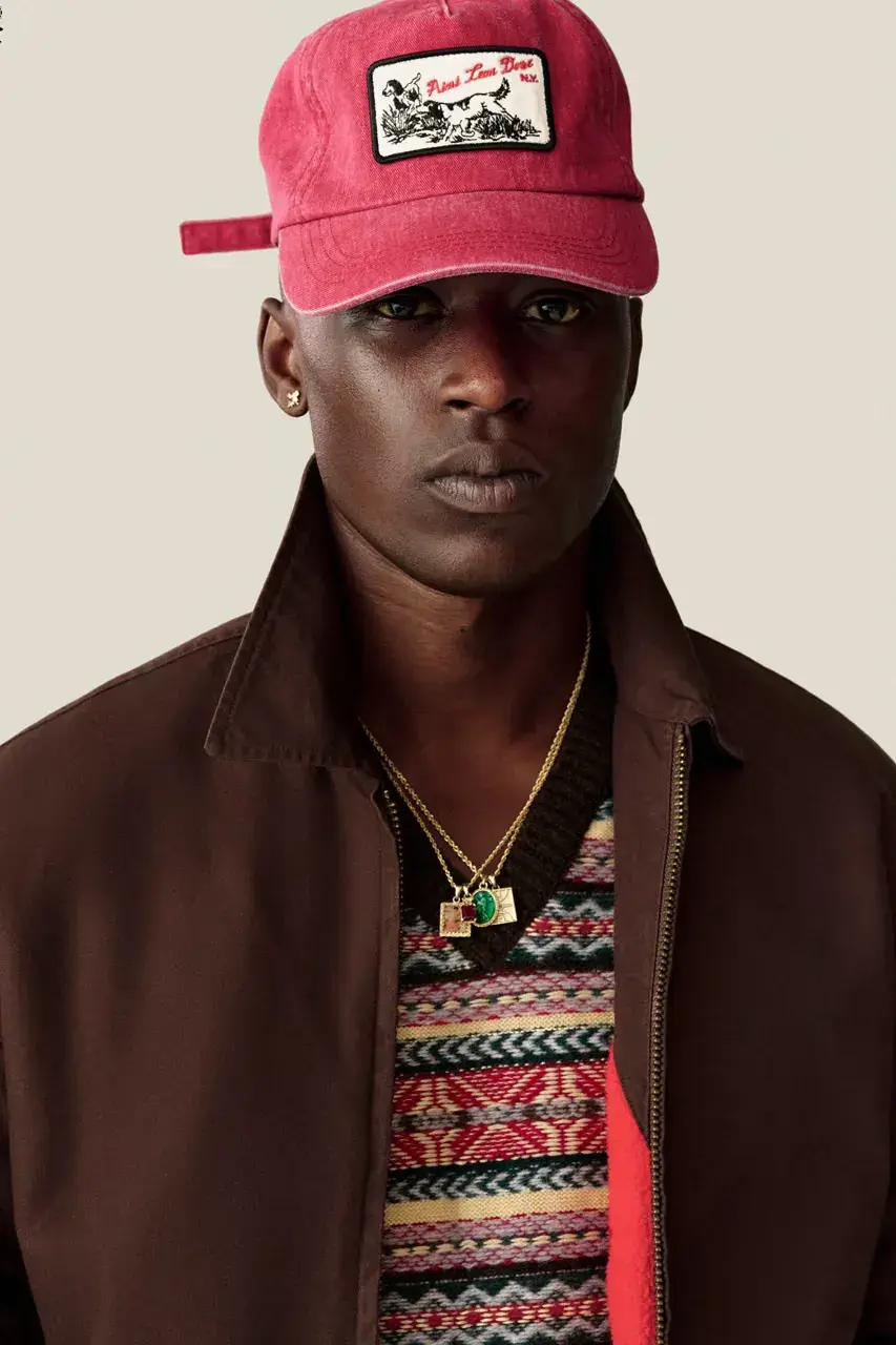 AIMÉ LEON DORE FW26 DELIVERY 1 LOOKBOOK image detailing the Aimé Leon Dore Fall/Winter 2026 collection drop, including outerwear, footwear, headwear, and pricing. (image 8 of 60)