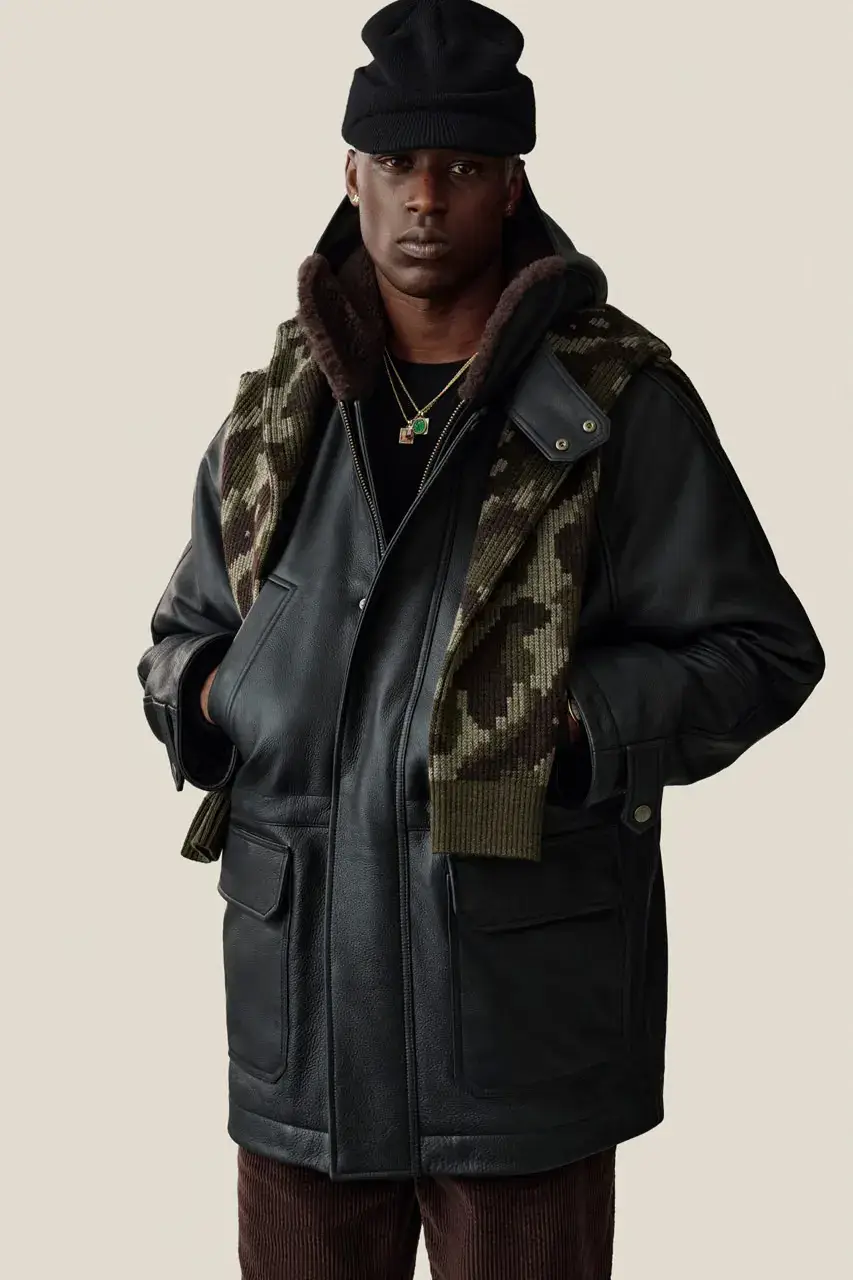 AIMÉ LEON DORE FW26 DELIVERY 1 LOOKBOOK image detailing the Aimé Leon Dore Fall/Winter 2026 collection drop, including outerwear, footwear, headwear, and pricing. (image 60 of 60)