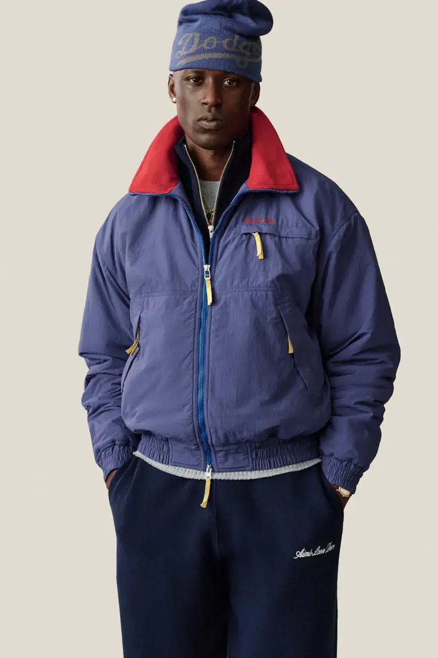 AIMÉ LEON DORE FW26 DELIVERY 1 LOOKBOOK image detailing the Aimé Leon Dore Fall/Winter 2026 collection drop, including outerwear, footwear, headwear, and pricing. (image 55 of 60)
