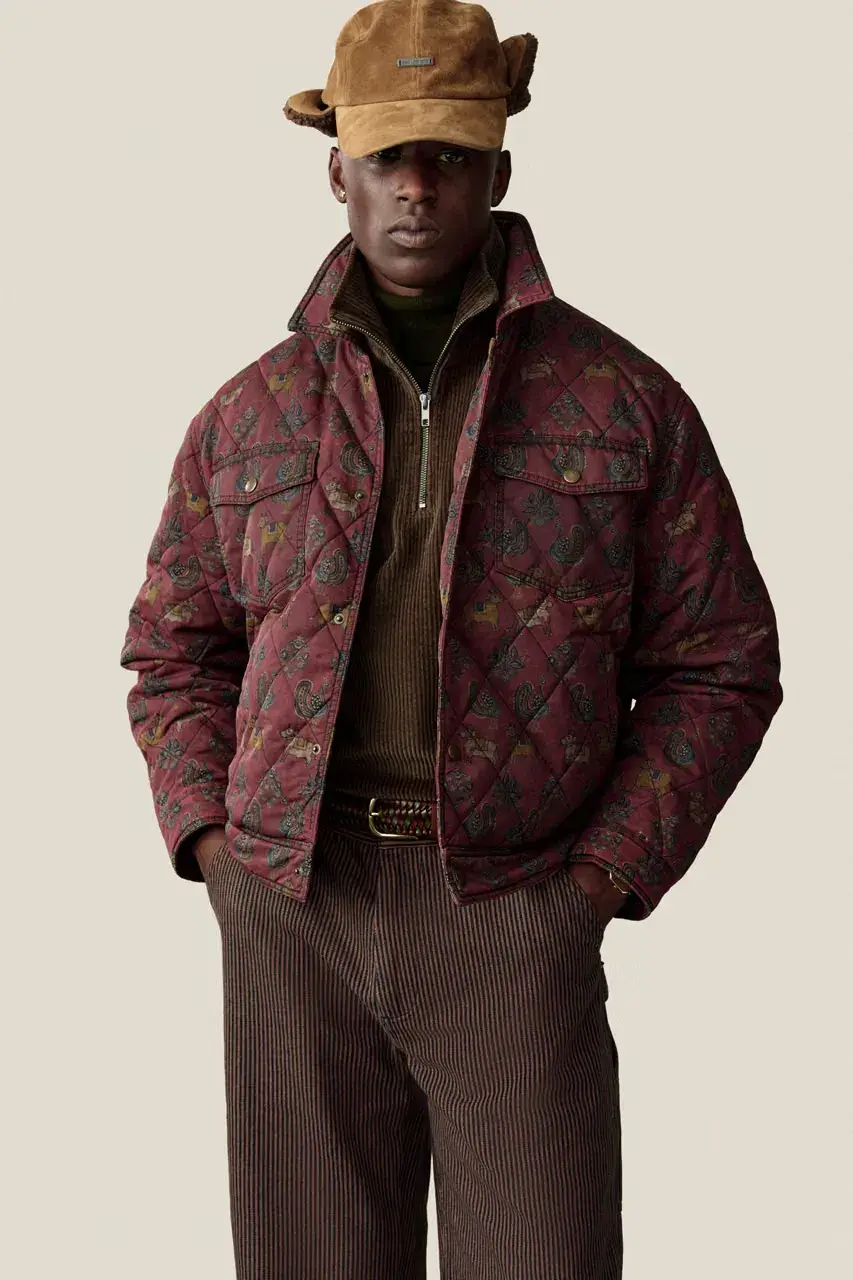 AIMÉ LEON DORE FW26 DELIVERY 1 LOOKBOOK image detailing the Aimé Leon Dore Fall/Winter 2026 collection drop, including outerwear, footwear, headwear, and pricing. (image 41 of 60)