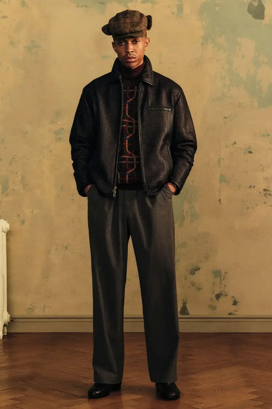 AIMÉ LEON DORE FW26 DELIVERY 2 ADDS PARKAS AND BOOTS image of Aimé Leon Dore’s Fall/Winter 2026 Delivery 2 release. It covers the outerwear, knitwear, Field Boot, New Balance sneakers, accessories and the October 9 launch details. (image 16 of 22)