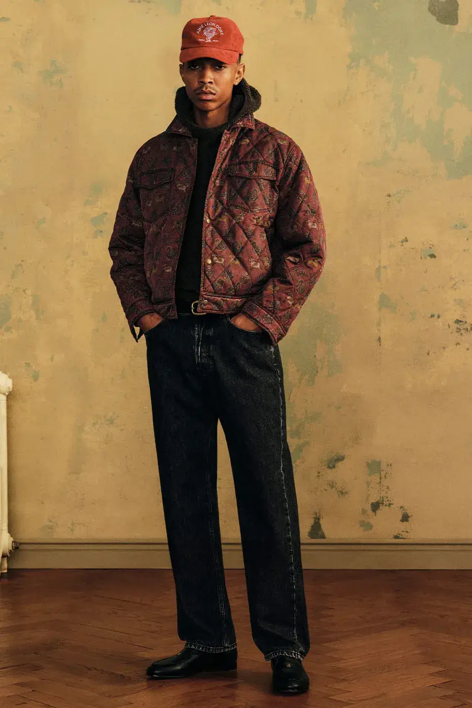 AIMÉ LEON DORE FW26 DELIVERY 2 ADDS PARKAS AND BOOTS image of Aimé Leon Dore’s Fall/Winter 2026 Delivery 2 release. It covers the outerwear, knitwear, Field Boot, New Balance sneakers, accessories and the October 9 launch details. (image 7 of 22)