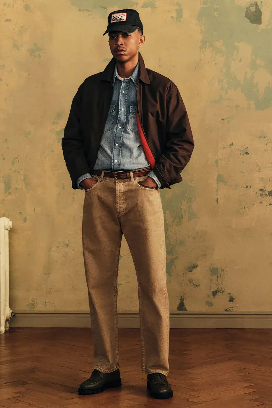 AIMÉ LEON DORE FW26 DELIVERY 2 ADDS PARKAS AND BOOTS image of Aimé Leon Dore’s Fall/Winter 2026 Delivery 2 release. It covers the outerwear, knitwear, Field Boot, New Balance sneakers, accessories and the October 9 launch details. (image 3 of 22)