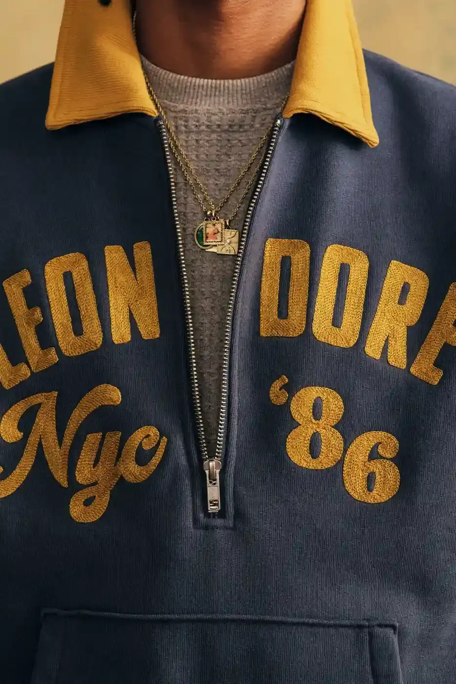 AIMÉ LEON DORE FW26 DELIVERY 2 ADDS PARKAS AND BOOTS image of Aimé Leon Dore’s Fall/Winter 2026 Delivery 2 release. It covers the outerwear, knitwear, Field Boot, New Balance sneakers, accessories and the October 9 launch details. (image 13 of 22)