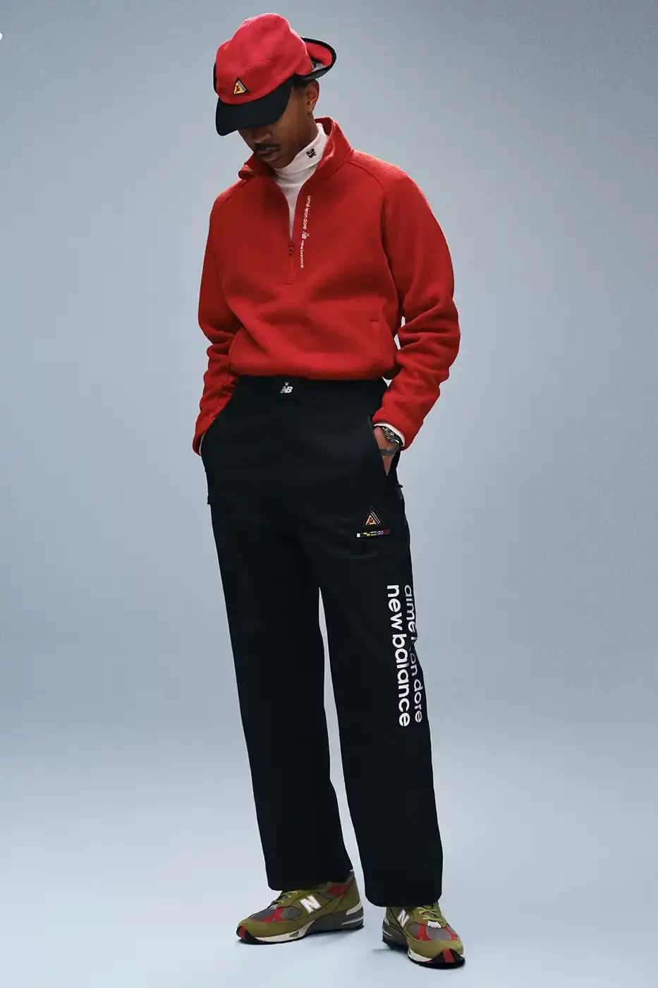 AIMÉ LEON DORE AND NEW BALANCE DROP 991 COLLECTION image about the new Aimé Leon Dore and New Balance 991 sneaker collaboration featuring two colorways and a nautical apparel line. (image 4 of 12)