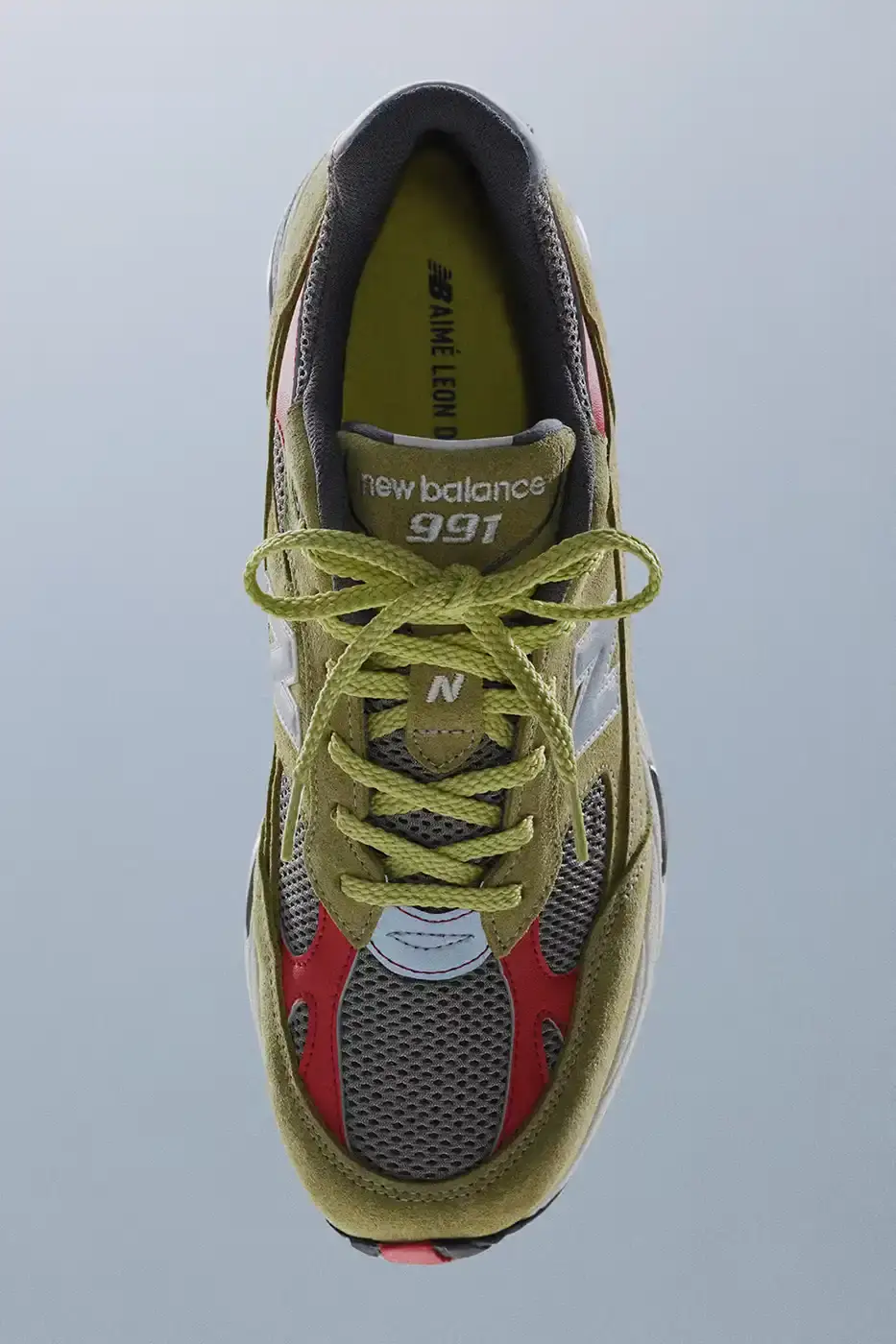 AIMÉ LEON DORE AND NEW BALANCE DROP 991 COLLECTION image about the new Aimé Leon Dore and New Balance 991 sneaker collaboration featuring two colorways and a nautical apparel line. (image 2 of 12)
