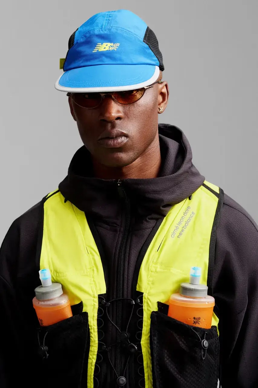 AIMÉ LEON DORE AND NEW BALANCE RELEASE SS26 RUNNING CAPSULE image f the collaborative performance running capsule from Aimé Leon Dore and New Balance including footwear specifications and launch dates. (image 10 of 13)