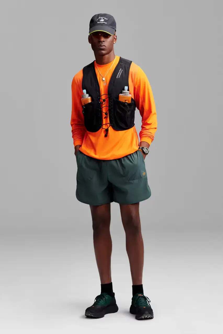 AIMÉ LEON DORE AND NEW BALANCE RELEASE SS26 RUNNING CAPSULE image f the collaborative performance running capsule from Aimé Leon Dore and New Balance including footwear specifications and launch dates.