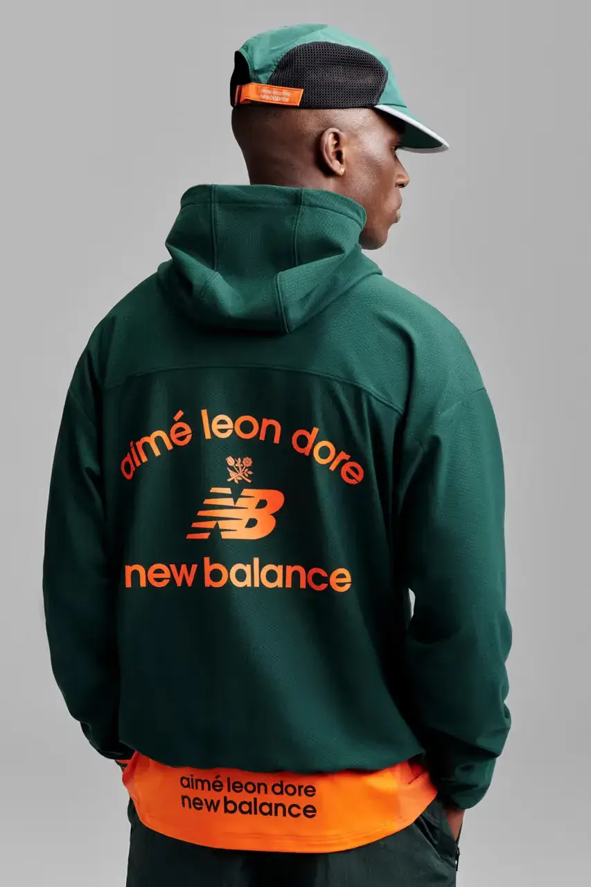 AIMÉ LEON DORE AND NEW BALANCE RELEASE SS26 RUNNING CAPSULE image f the collaborative performance running capsule from Aimé Leon Dore and New Balance including footwear specifications and launch dates. (image 3 of 13)