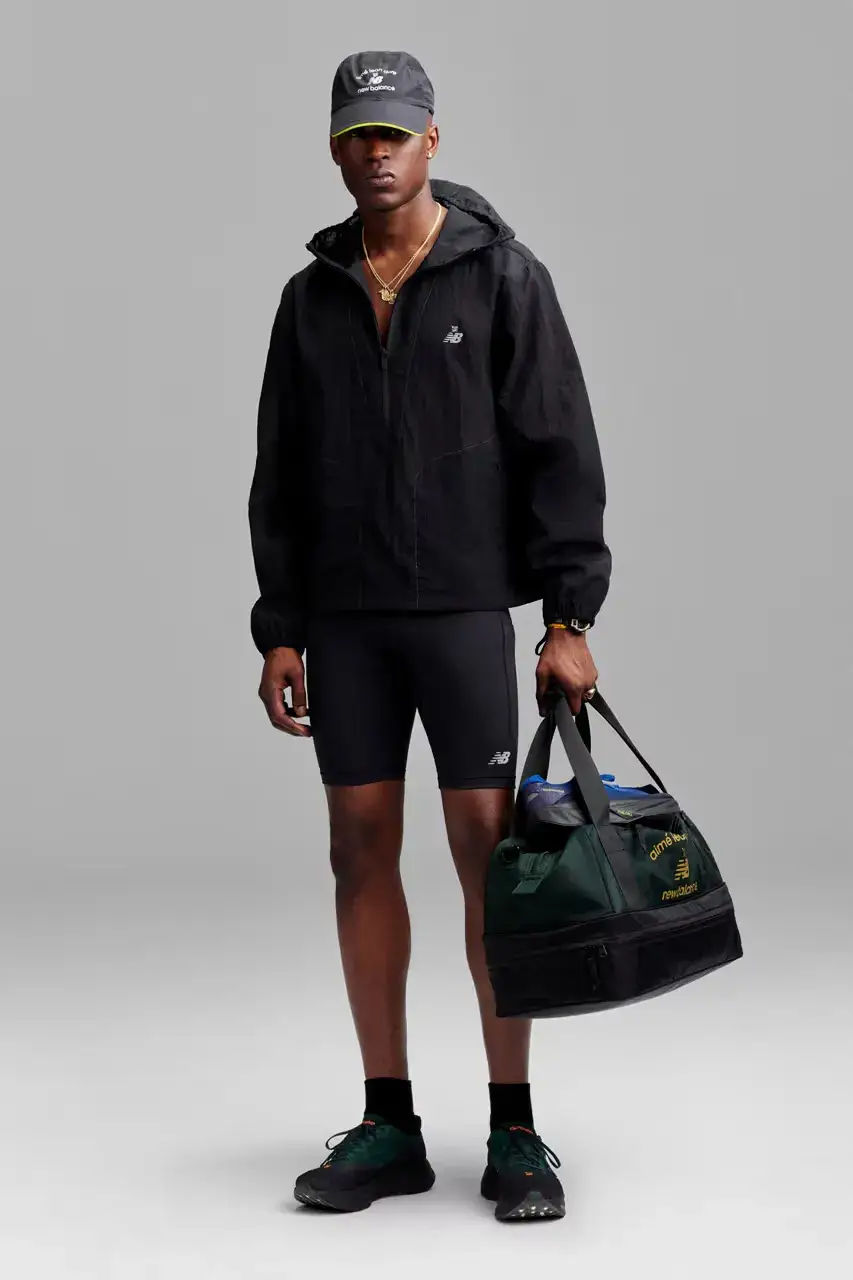 AIMÉ LEON DORE AND NEW BALANCE RELEASE SS26 RUNNING CAPSULE image f the collaborative performance running capsule from Aimé Leon Dore and New Balance including footwear specifications and launch dates. (image 4 of 13)