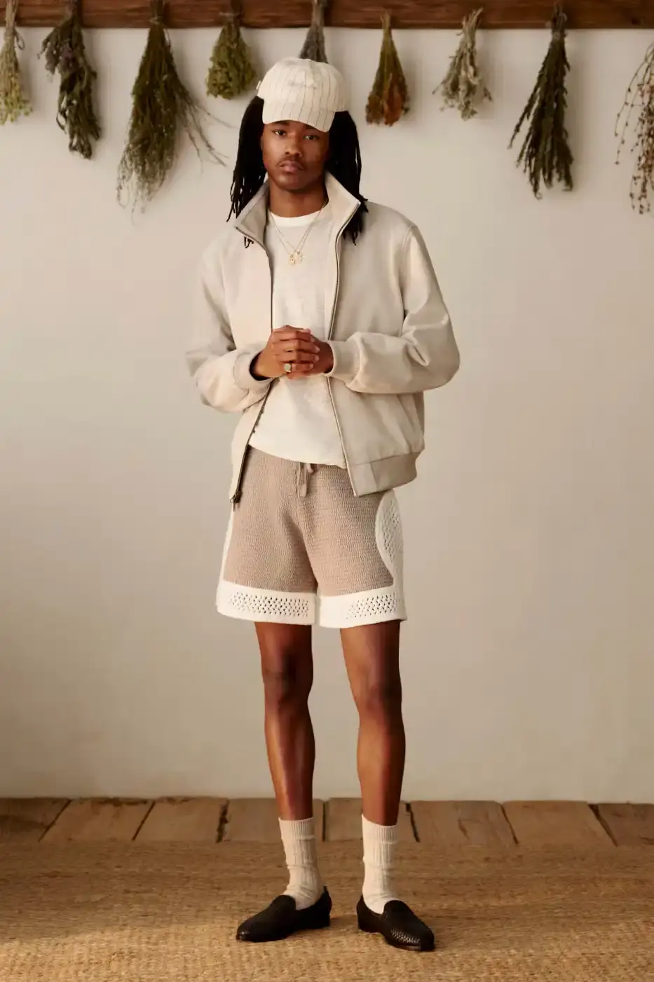 AIMÉ LEON DORE SS26 DELIVERY 4 ARRIVES image of the new Aimé Leon Dore Spring Summer 2026 Delivery 4 clothing release detailing knitwear options and lightweight tailoring. (image 8 of 21)