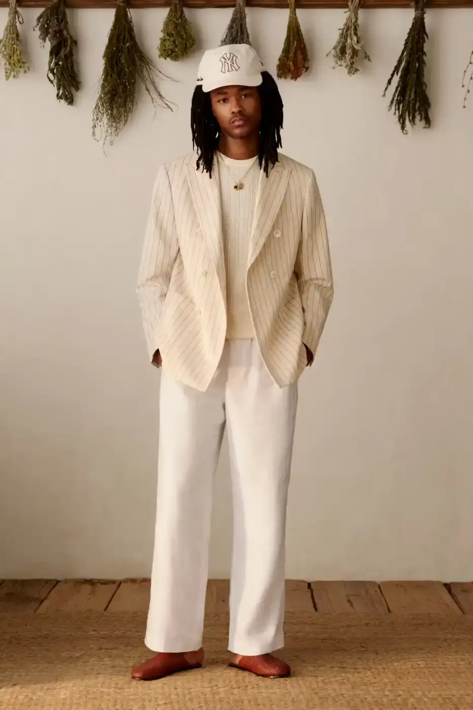 AIMÉ LEON DORE SS26 DELIVERY 4 ARRIVES image of the new Aimé Leon Dore Spring Summer 2026 Delivery 4 clothing release detailing knitwear options and lightweight tailoring. (image 7 of 21)