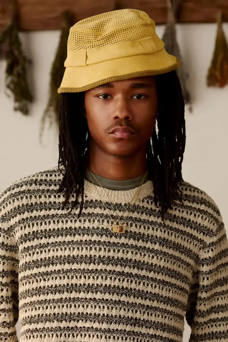 AIMÉ LEON DORE SS26 DELIVERY 4 ARRIVES image of the new Aimé Leon Dore Spring Summer 2026 Delivery 4 clothing release detailing knitwear options and lightweight tailoring. (image 6 of 21)