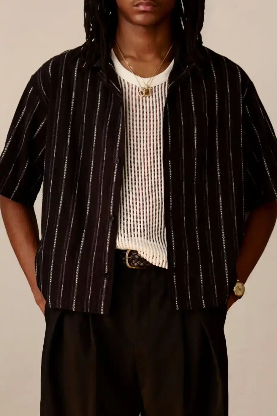 AIMÉ LEON DORE SS26 DELIVERY 4 ARRIVES image of the new Aimé Leon Dore Spring Summer 2026 Delivery 4 clothing release detailing knitwear options and lightweight tailoring. (image 18 of 21)