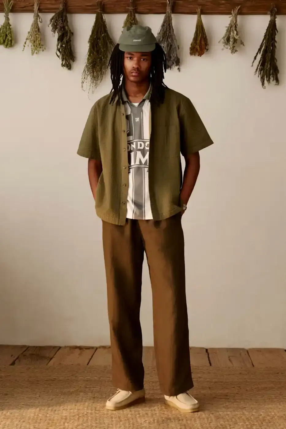 AIMÉ LEON DORE SS26 DELIVERY 4 ARRIVES image of the new Aimé Leon Dore Spring Summer 2026 Delivery 4 clothing release detailing knitwear options and lightweight tailoring. (image 10 of 21)