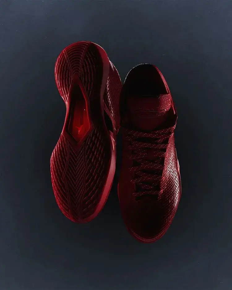 AIR JORDAN 41 DROPS WITH NEW TECH image of the Air Jordan 41 basketball shoe release, detailing tech specs, pricing, and gemstone design elements. (image 3 of 4)