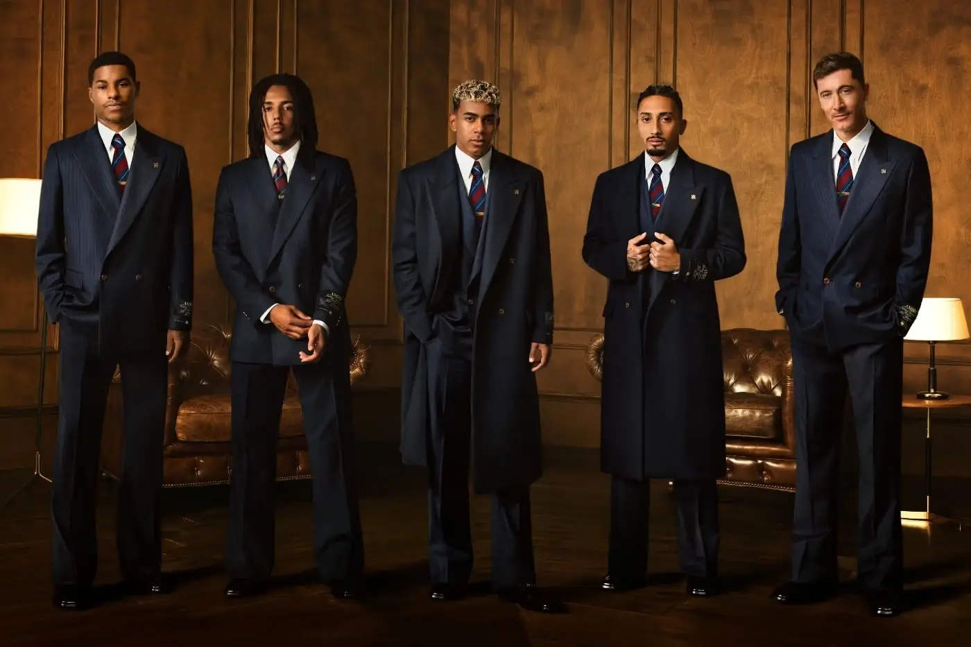 AMIRI PARTNERS WITH FC BARCELONA Fashion brand AMIRI announces partnership with FC Barcelona to provide custom formalwear for the club's teams and executives.
