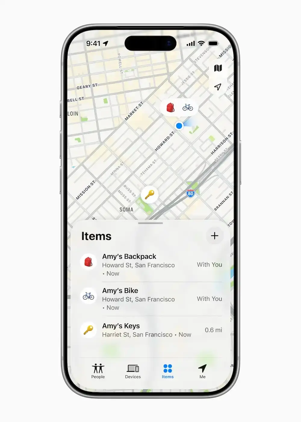 APPLE UPDATES AIRTAG WITH EXTENDED RANGE Apple announces new AirTag version featuring improved Bluetooth range and enhanced speaker for locating lost items. (image 3 of 3)