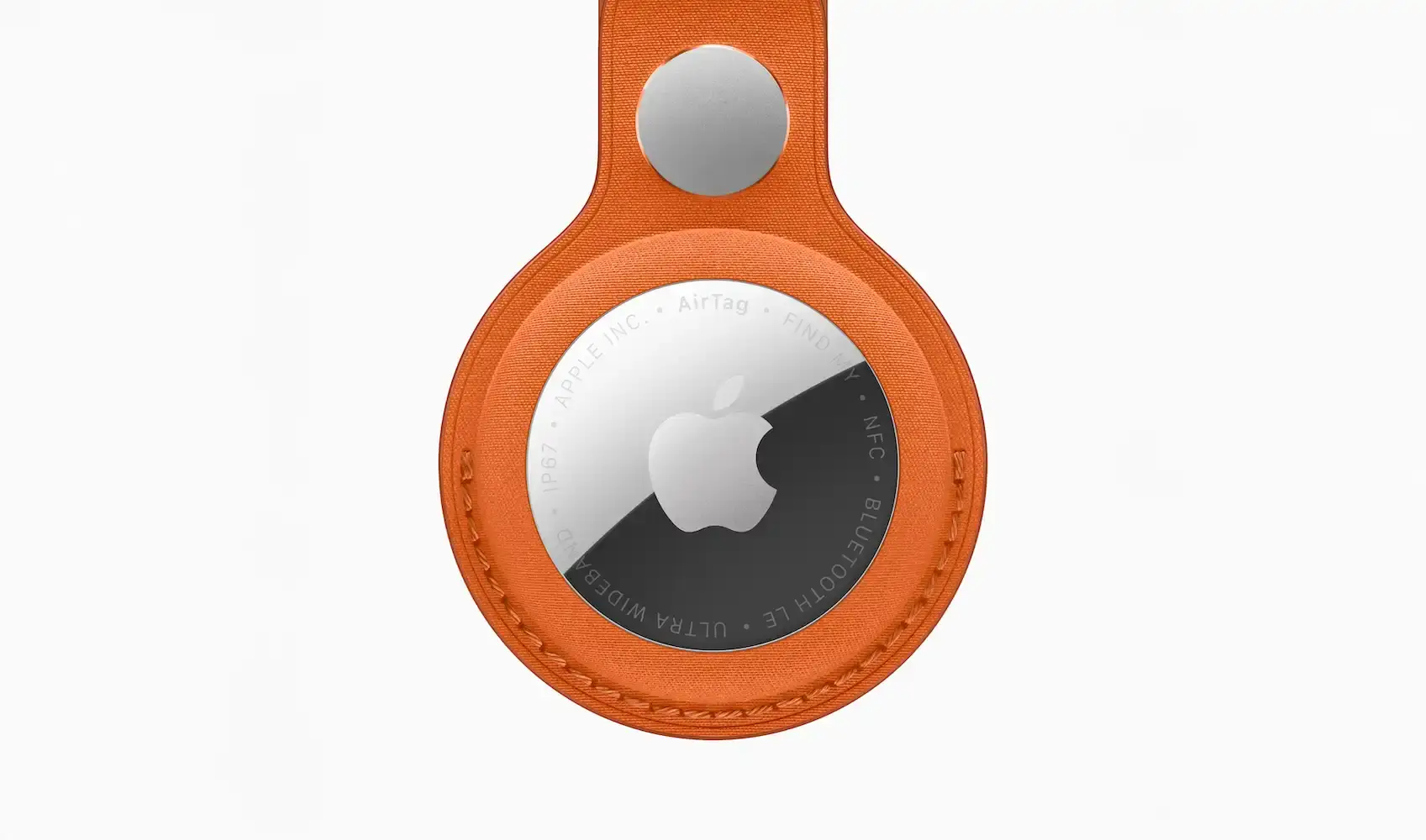Apple announces new AirTag version featuring improved Bluetooth range and enhanced speaker for locating lost items.