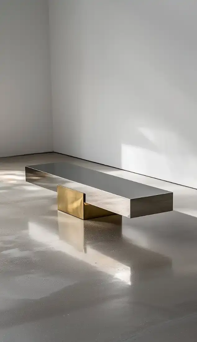 ARIELLE ASSOULINE-LICHTEN ON GLAM MINIMALISM AND DESIGN an image detailing an interview with designer Arielle of Slash Objects about her background, material choices, and new furniture collections. (image 9 of 13)