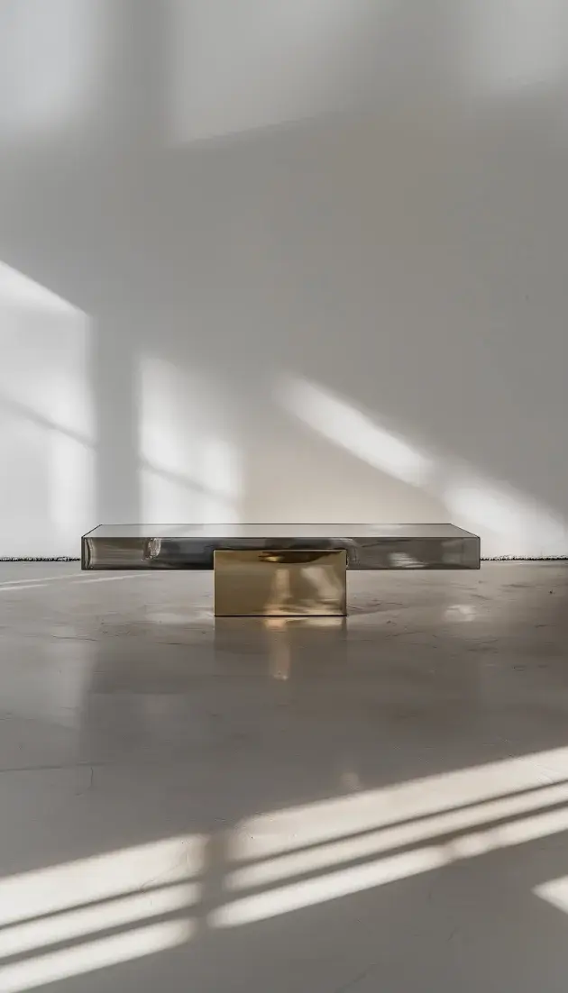 ARIELLE ASSOULINE-LICHTEN ON GLAM MINIMALISM AND DESIGN an image detailing an interview with designer Arielle of Slash Objects about her background, material choices, and new furniture collections. (image 13 of 13)