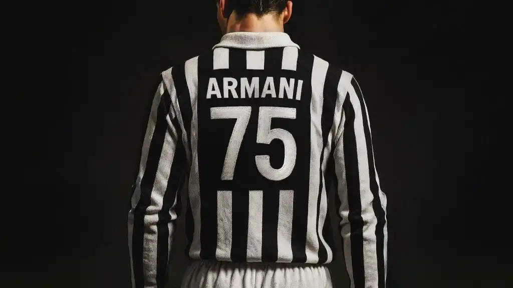 image Giorgio Armani formal suits designed for Juventus football players