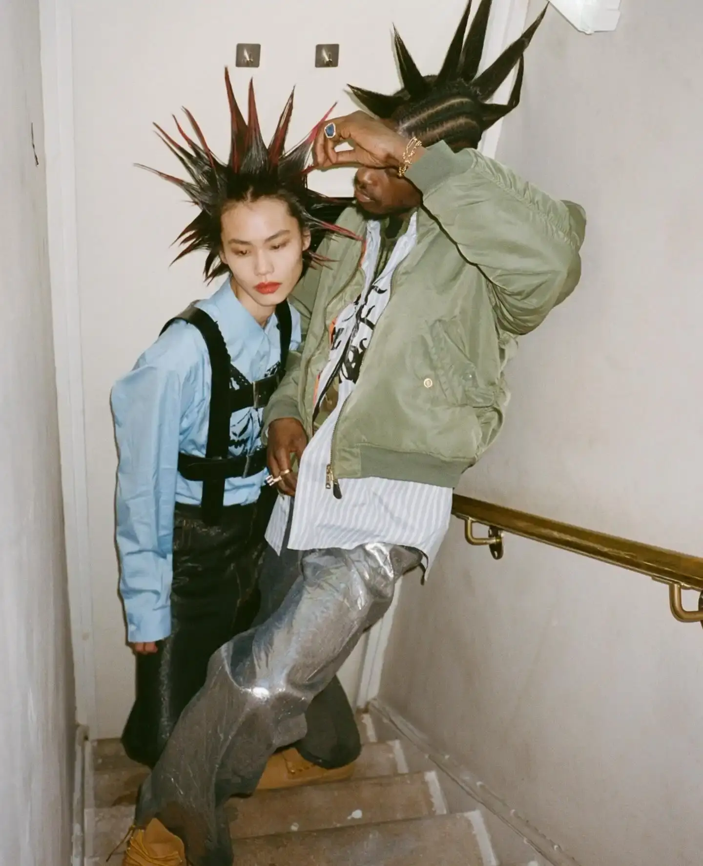 A$AP NAST AND COMME DES GARÇONS SHIRT JOIN FORCES FOR EXCLUSIVE COLLECTION image about A$AP Nast partners with COMME des GARÇONS SHIRT for a twelve-piece capsule collection merging streetwear and avant-garde aesthetics, launching May 15 at Dover Street Market. (image 2 of 8)