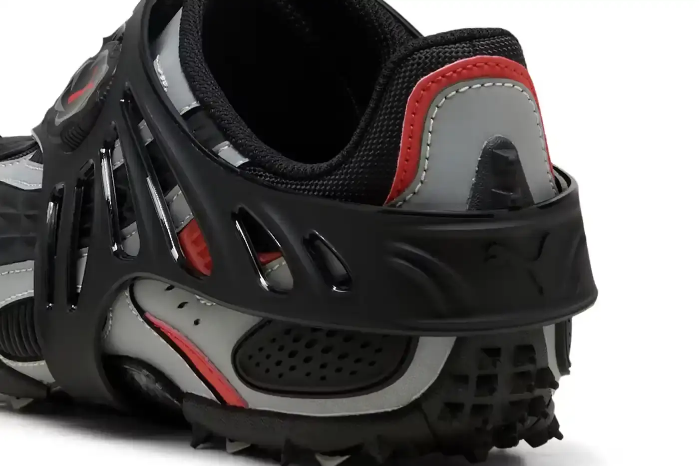 A$AP ROCKY PUMA MOSTRO GABBIA DROPS MAY 30 image about upcoming sneaker release featuring collaboration between rapper A$AP Rocky and sportswear brand PUMA. Details include product specifications, pricing at $250, May 30 release date, and technical features such as leather construction, removable cage system, and laceless closure mechanism. Content is structured with bullet point summary followed by detailed product description and availability information. (image 8 of 9)
