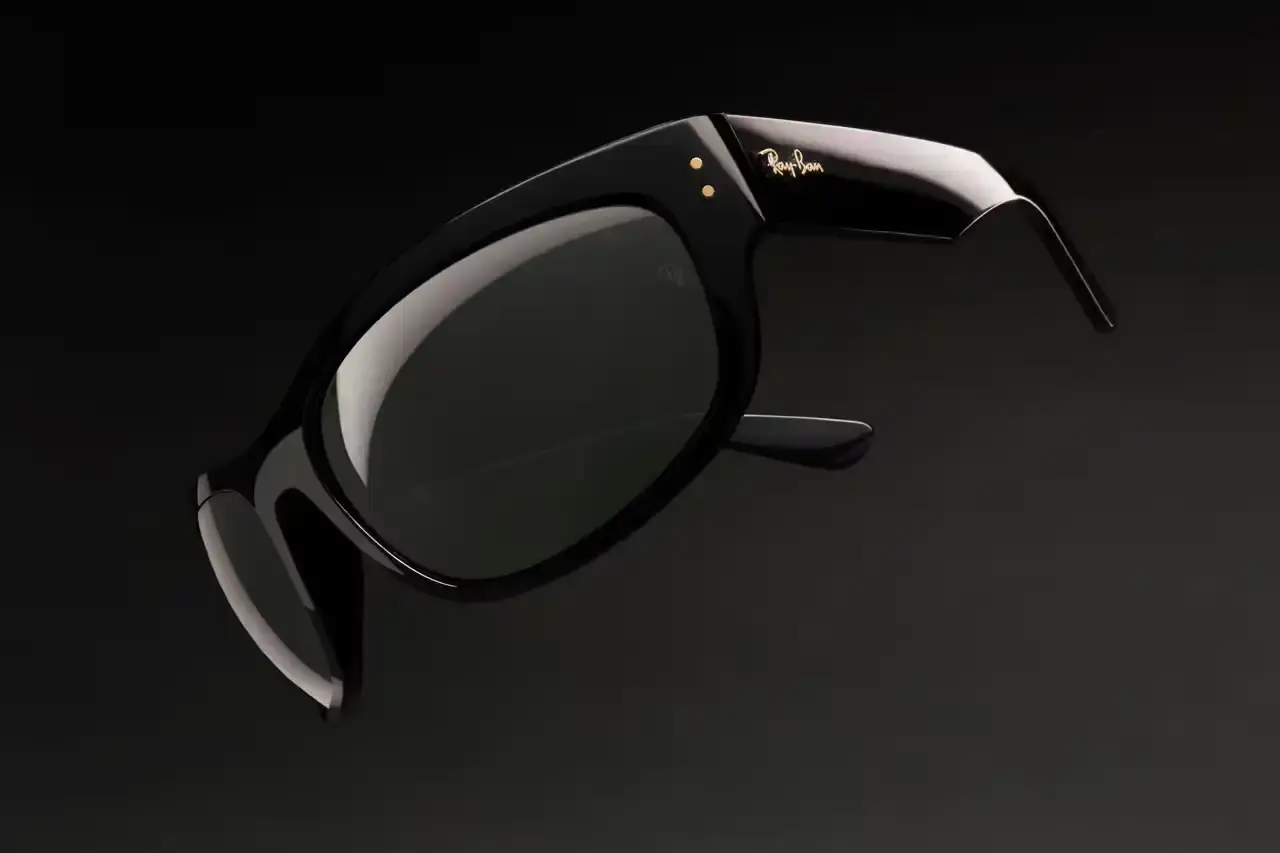 RAY-BAN LAUNCHES "BLACKED OUT" SERIES WITH A$AP ROCKY photo of Ray-Ban Blacked Out Collection sunglasses featuring three redesigned classic frames with ultra-dark lenses, created in collaboration with A$AP Rocky as the brand's creative director. (image 5 of 7)