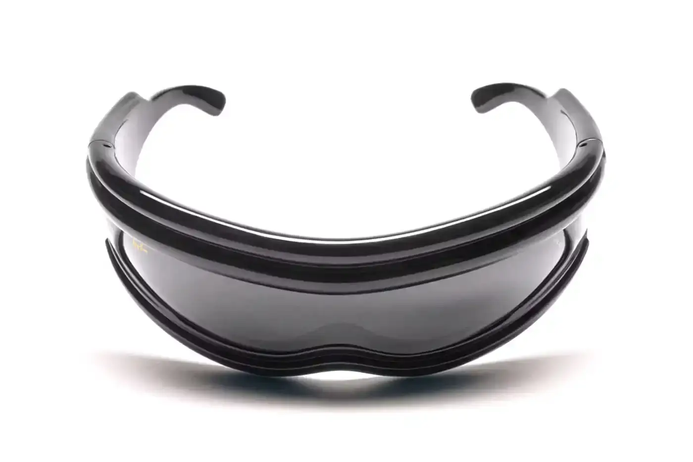 ROCKY'S RAY-BAN COLLECTION GOES ALL-BLACK image about A$AP Rocky's new Ray-Ban sunglasses collection. The rapper, serving as Ray-Ban's Creative Director, has released three black sunglasses models called Ultra Wrap 001, 002, and 003. The frames were shown at his Paris Fashion Week runway show and are available on Ray-Ban's website. (image 3 of 4)
