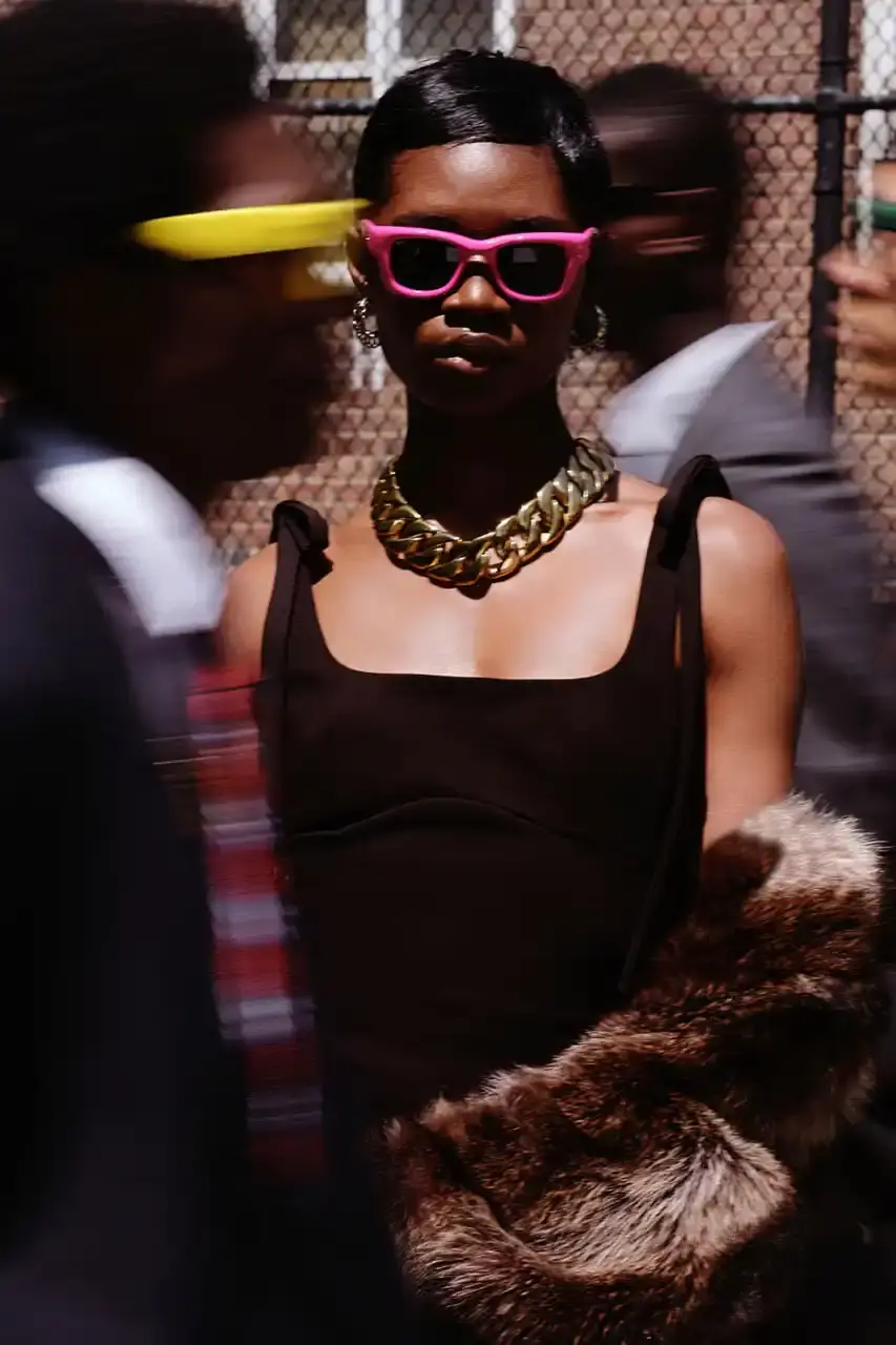 ROCKY UNVEILS RAY-BAN WAYFARER PUFFER COLLECTION image about A$AP Rocky's new Ray-Ban sunglasses collection. The Wayfarer Puffer frames come in seven colors and cost $202 each. The advertising campaign was photographed in Harlem using local residents as models. Rocky became Ray-Ban's Creative Director in February and previously wore custom versions of these sunglasses to the Met Gala and Cannes Film Festival. (image 5 of 10)