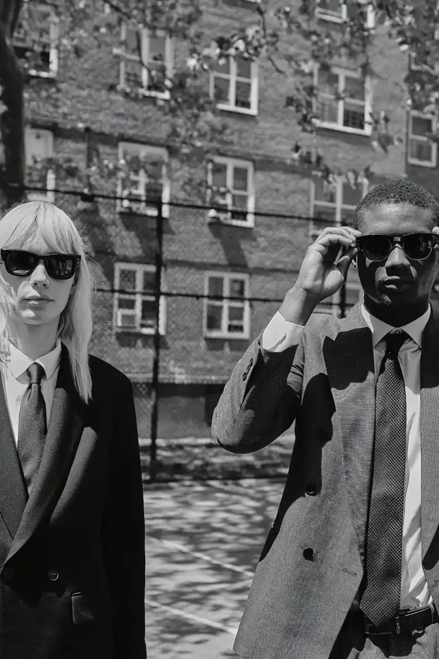 ROCKY UNVEILS RAY-BAN WAYFARER PUFFER COLLECTION image about A$AP Rocky's new Ray-Ban sunglasses collection. The Wayfarer Puffer frames come in seven colors and cost $202 each. The advertising campaign was photographed in Harlem using local residents as models. Rocky became Ray-Ban's Creative Director in February and previously wore custom versions of these sunglasses to the Met Gala and Cannes Film Festival. (image 7 of 10)