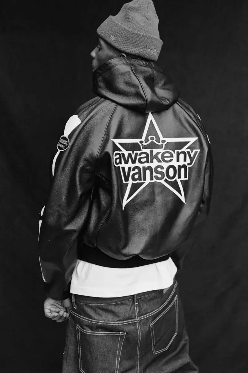 AWAKE NY COLD WORLD FW26 COLLECTION DETAILS image of Awake NY FW26 Cold World release dates, products, and Vanson Leathers collaboration. (image 19 of 29)